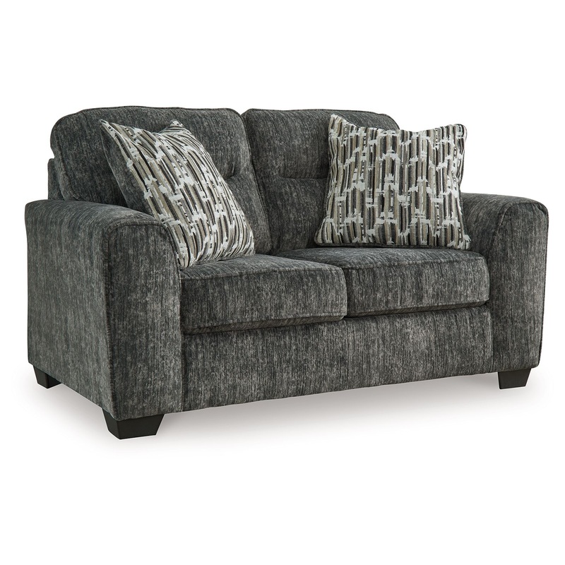 Lonoke – Loveseat|Dark Gray