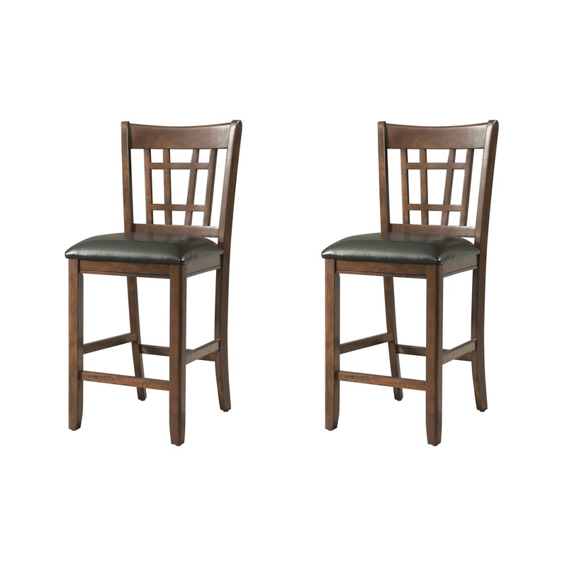 Max – Pub Side Chair (Set of 2) – Walnut