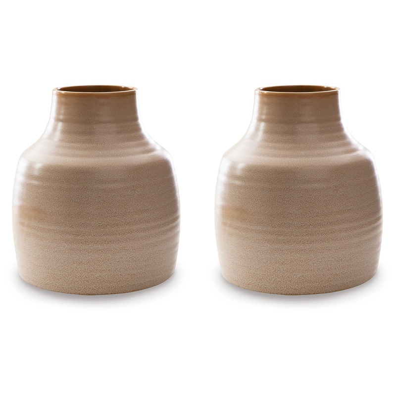 Millcott – Medium Vase|Beige|2 Pieces
