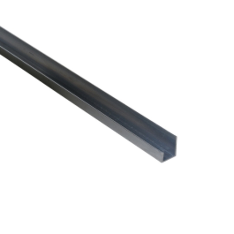 ALUMINIUM TRIM PROFILE NATURAALE 15X12X1MM 1M