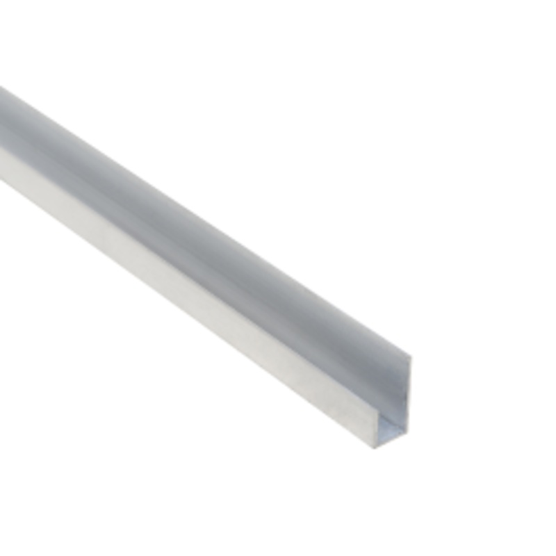 ALUMINIUM TRIM PROFILE NATURAALE 25X12X1MM 1M