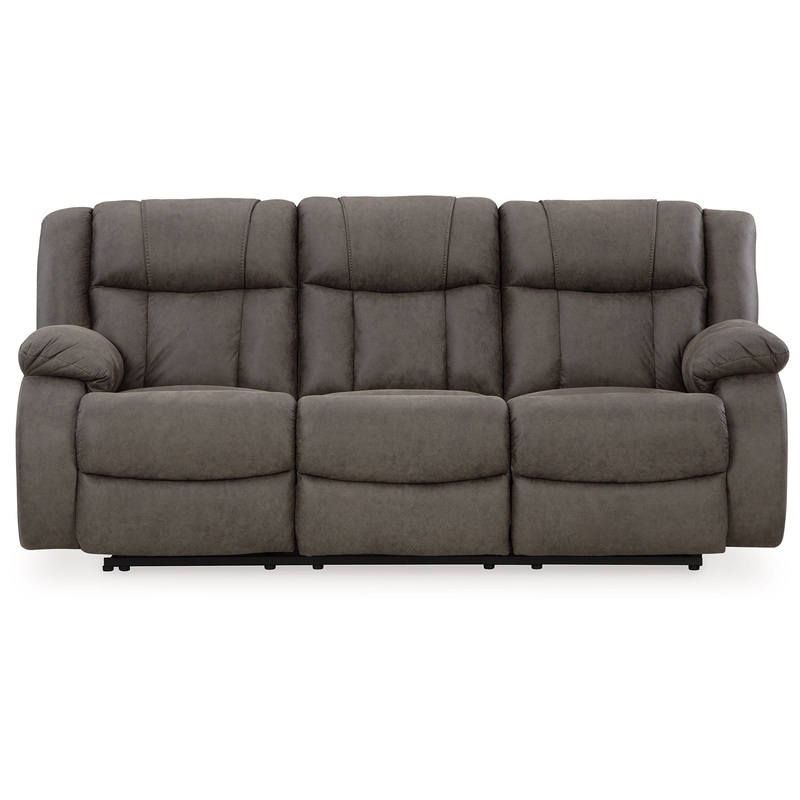 First Base – Reclining Sofa – Gunmetal