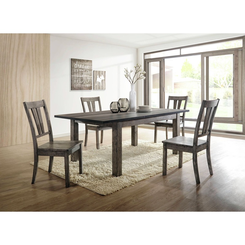 Nathan – Dining Set|Dark Brown|6 Pc. Table, 4 Chairs, Bench|5 Pc. Table, 4 Chairs|7 Pc. Table, 6 Chairs