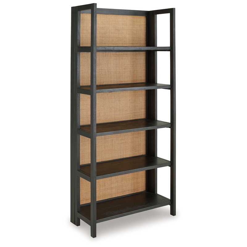 Abyard – Bookcase – Black / Natural
