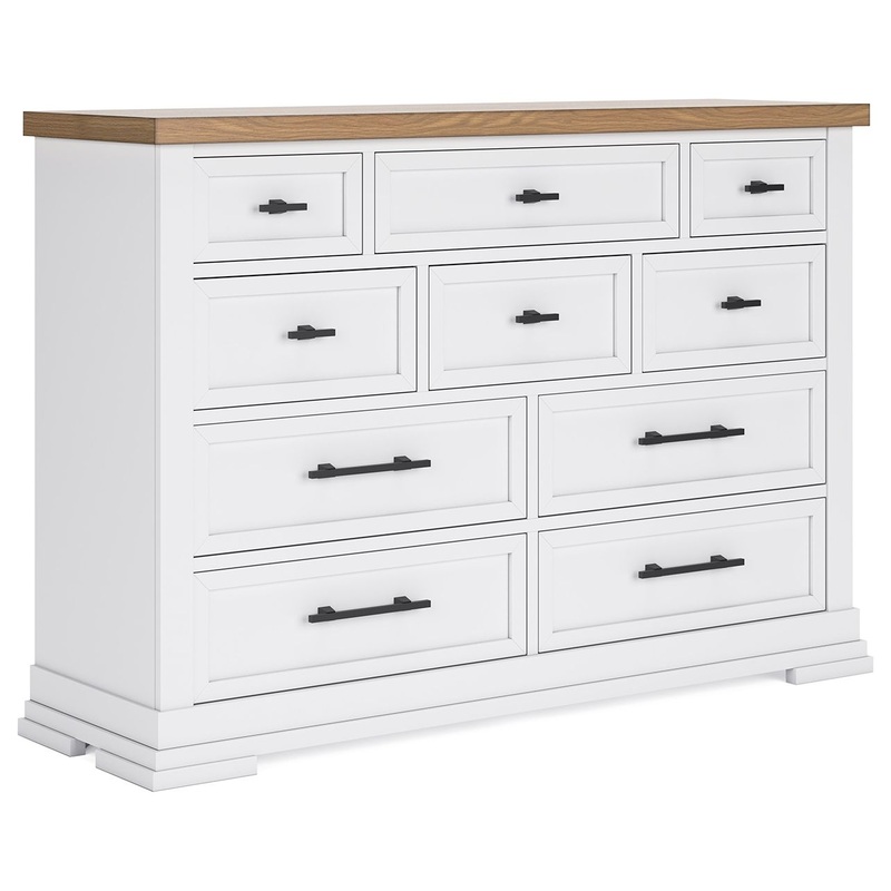 Ashbryn – Dresser – White / Natural