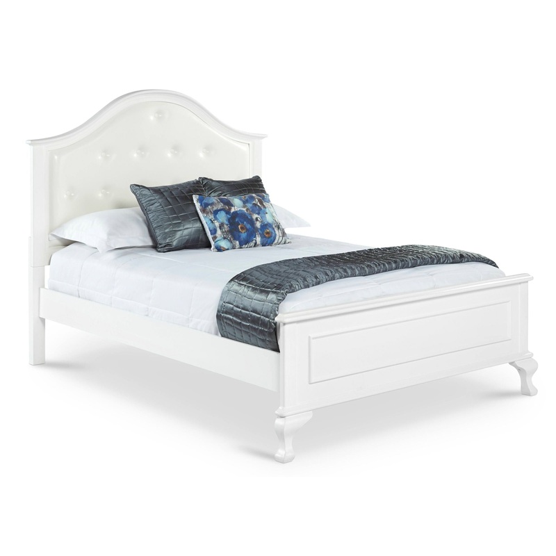 Jesse – Panel Bed|White|Panel Beds|Full|Twin