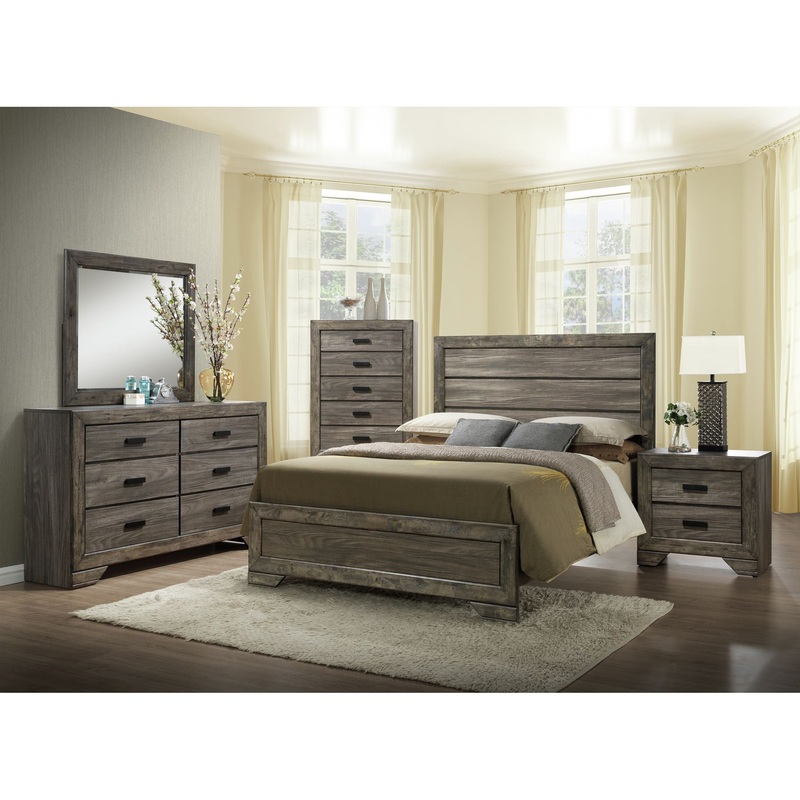 Nathan – Panel Bedroom Set|Dark Brown|5 Pc. Bed, Dresser, Mirror, Chest, Nightstand|4 Pc. Bed, Dresser, Mirror, Nightstand|3 Pc. Bed, Chest, Nightstand|6 Pc. Bed, Dresser, Mirror, Chest, 2 Nightstands|Twin|Full|Queen|King
