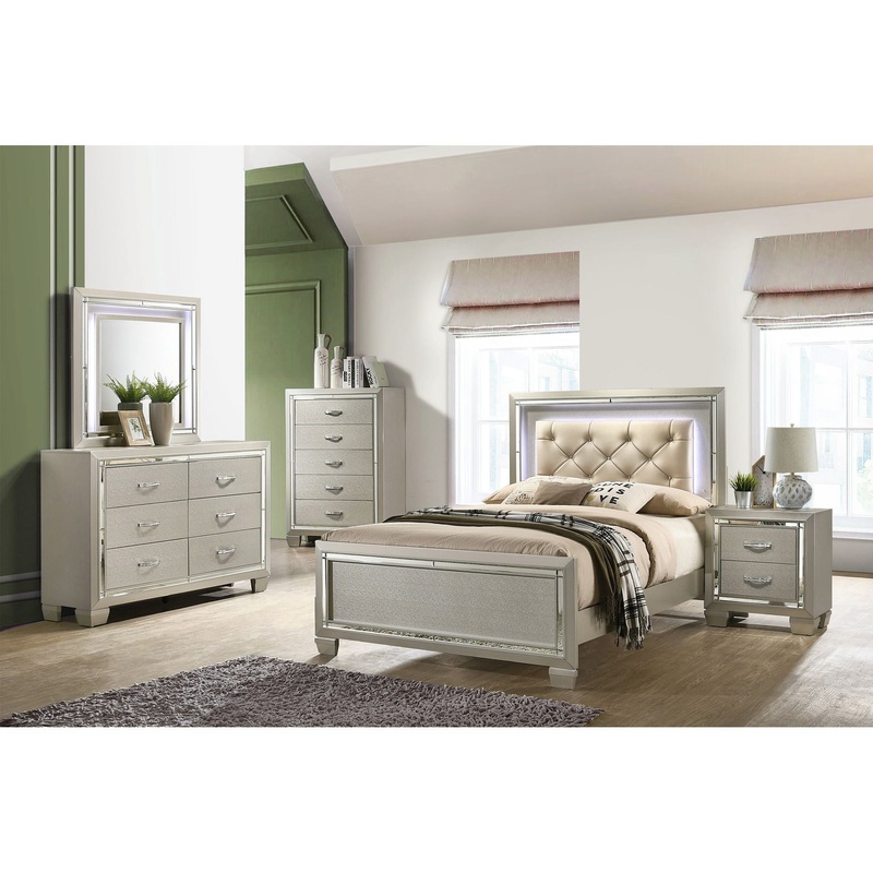 Platinum – Youth Platform Bedroom Set