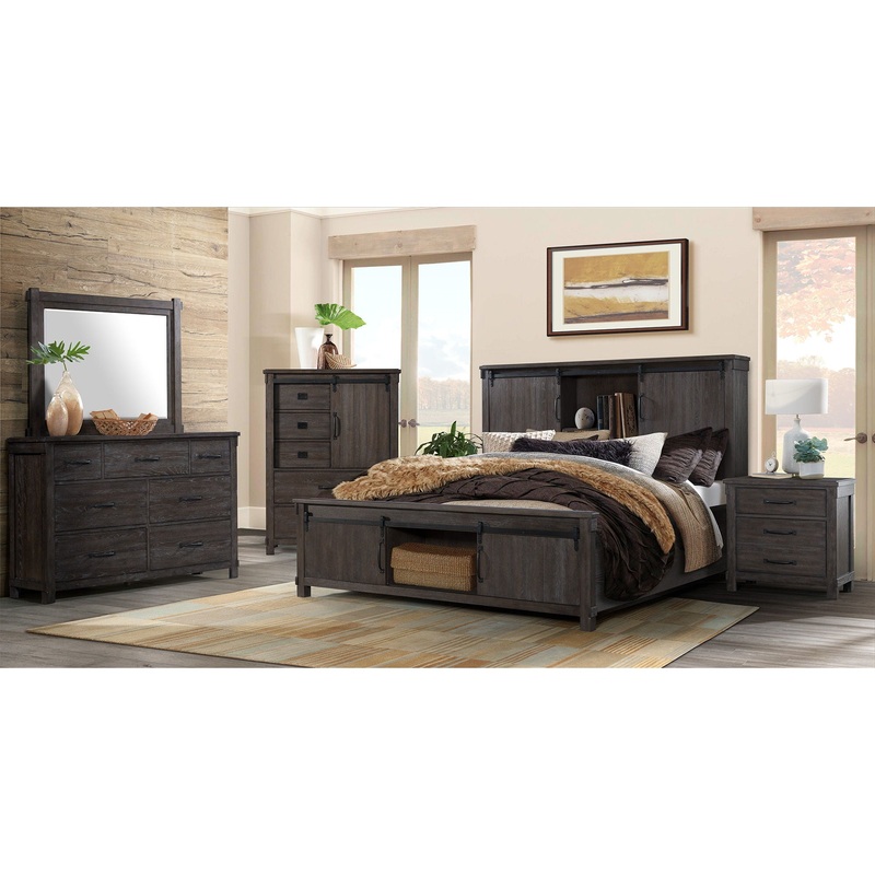 Scott – Platform Storage Bedroom Set