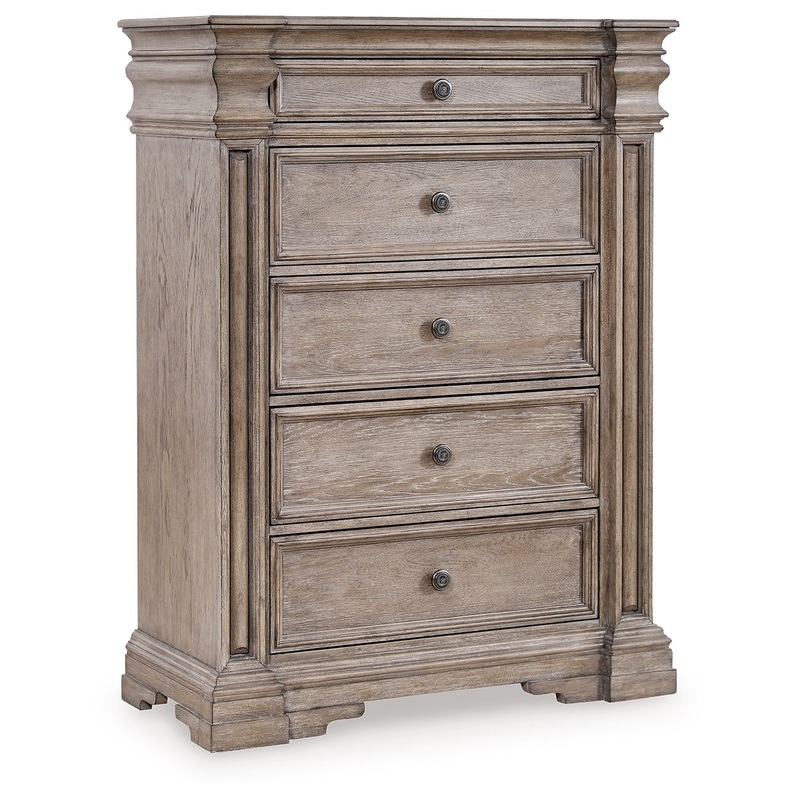 Blairhurst – Five Drawer Chest – Light Grayish Brown
