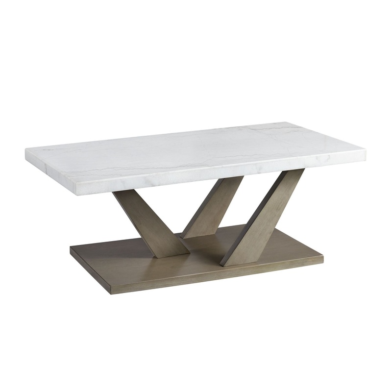 Greta – Rectangular Coffee Table – Gray