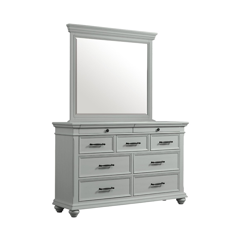 Slater – 9-Drawer Dresser With Mirror