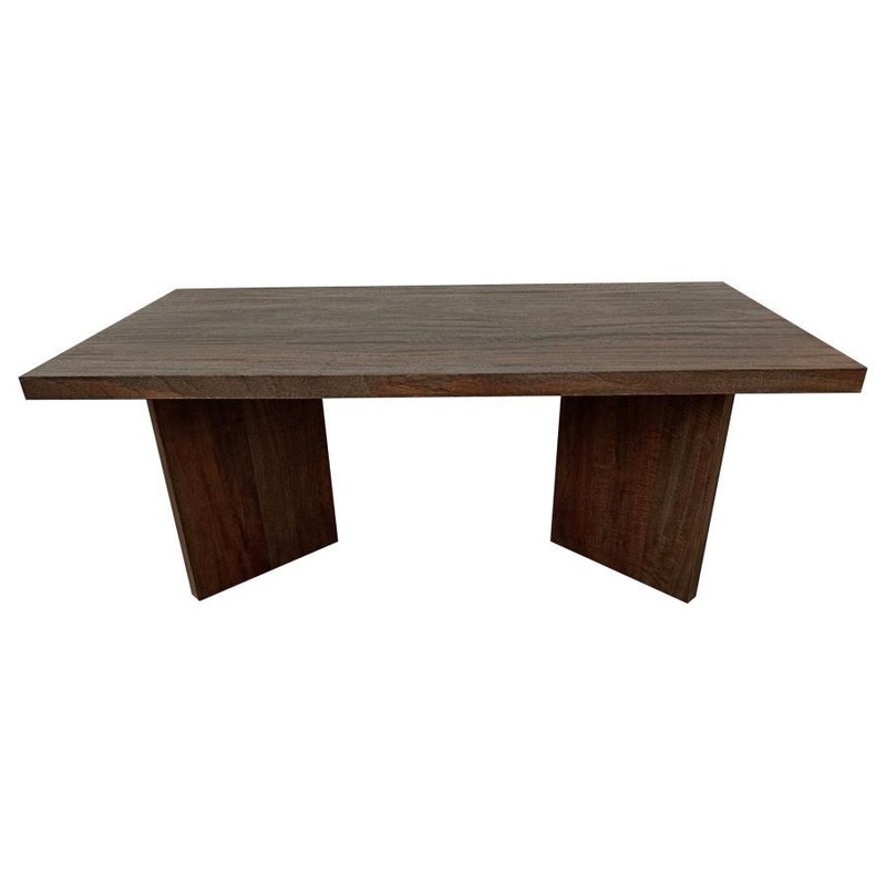 Andando – Rectangular Solid Wood Coffee Table – Mango Brown