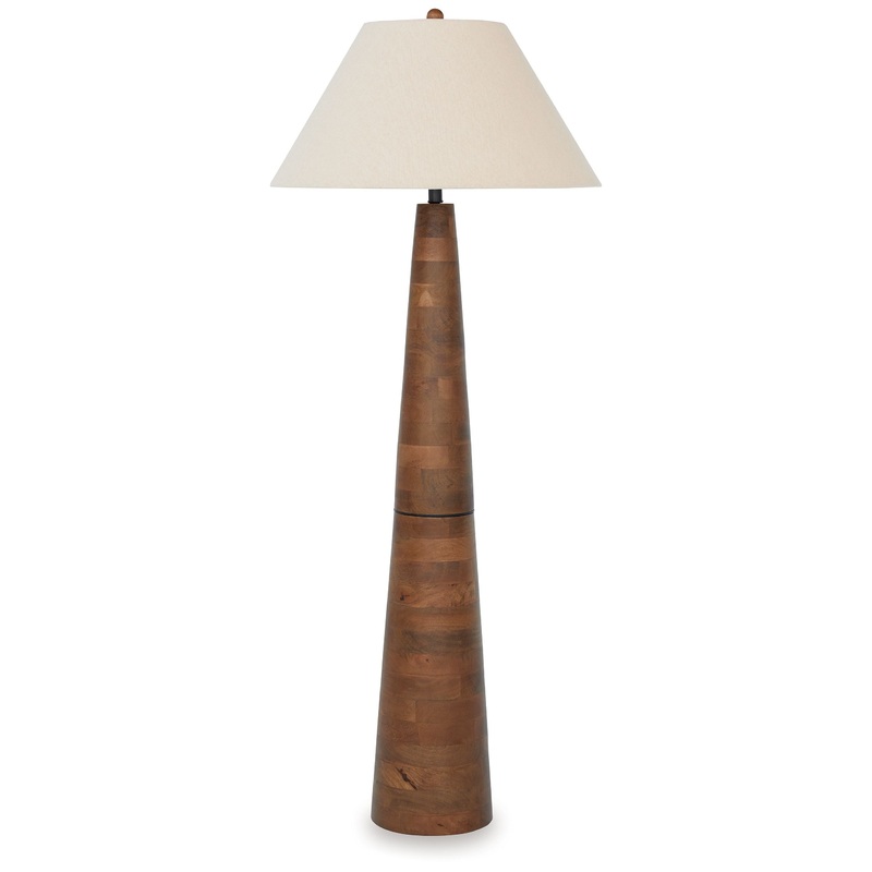 Danset – Wood Lamp|Dark Brown|Floor Lamps|Table Lamps