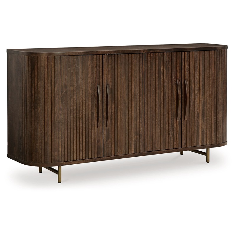 Amickly – Accent Cabinet – Dark Brown