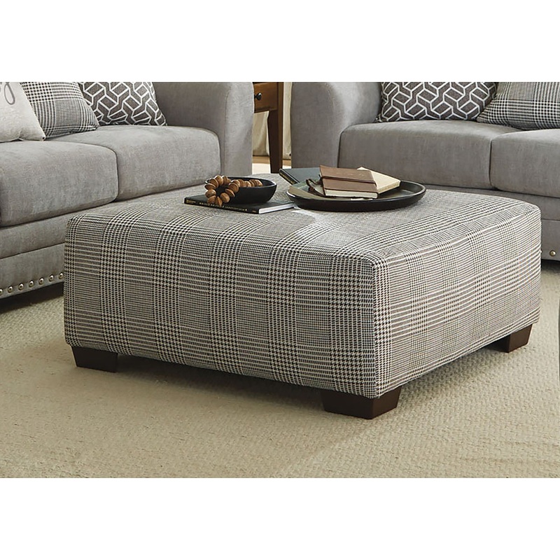 Cutler – Cocktail Ottoman – Basalt