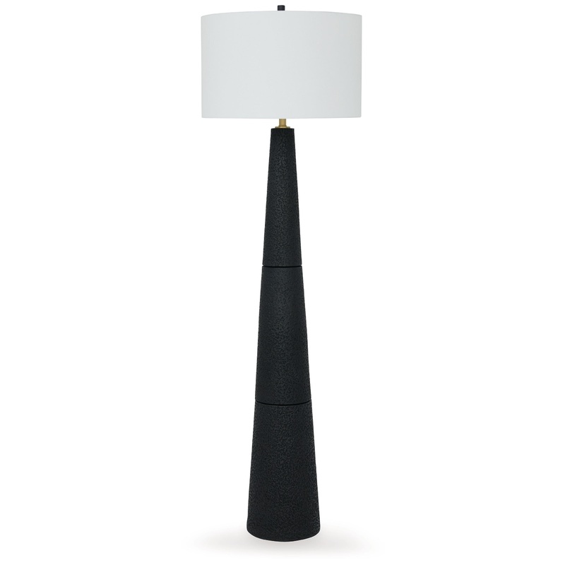 Hallburg – Poly Floor Lamp – Black