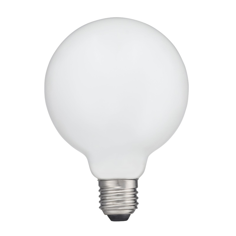 LED BULB E27=100W GLOBE LARGE FROSTED WARM LIGHT