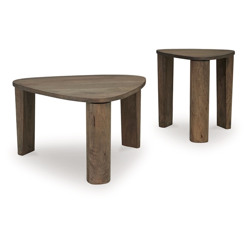 Reidport – Accent Cocktail Table Set (Set of 2) – Grayish Brown