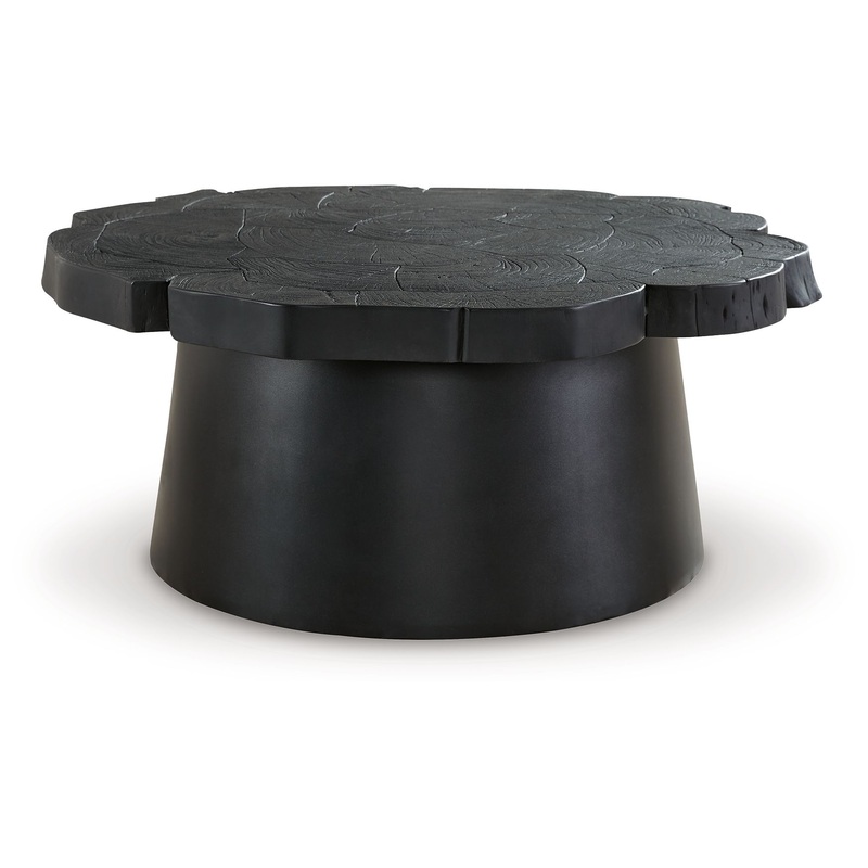 Wimbell – Round Cocktail Table – Black