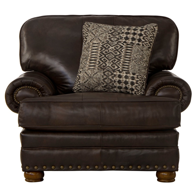 Roberto – Leather Chair – Cocoa