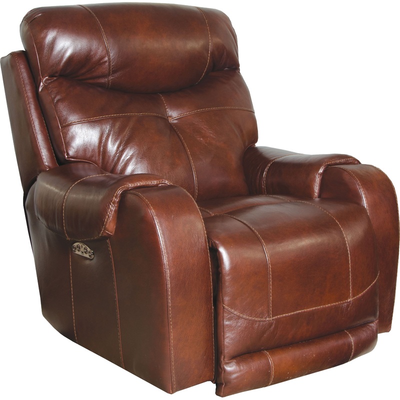 Venice – Power Headrest Lay Flat Recliner – Chocolate