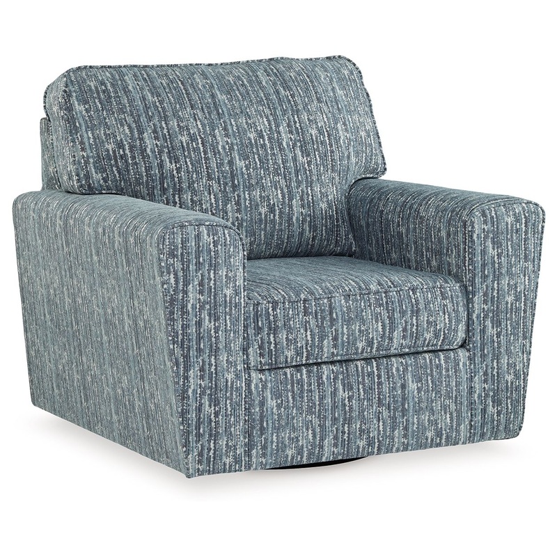 Aterburm – Swivel Accent Chair – Twilight