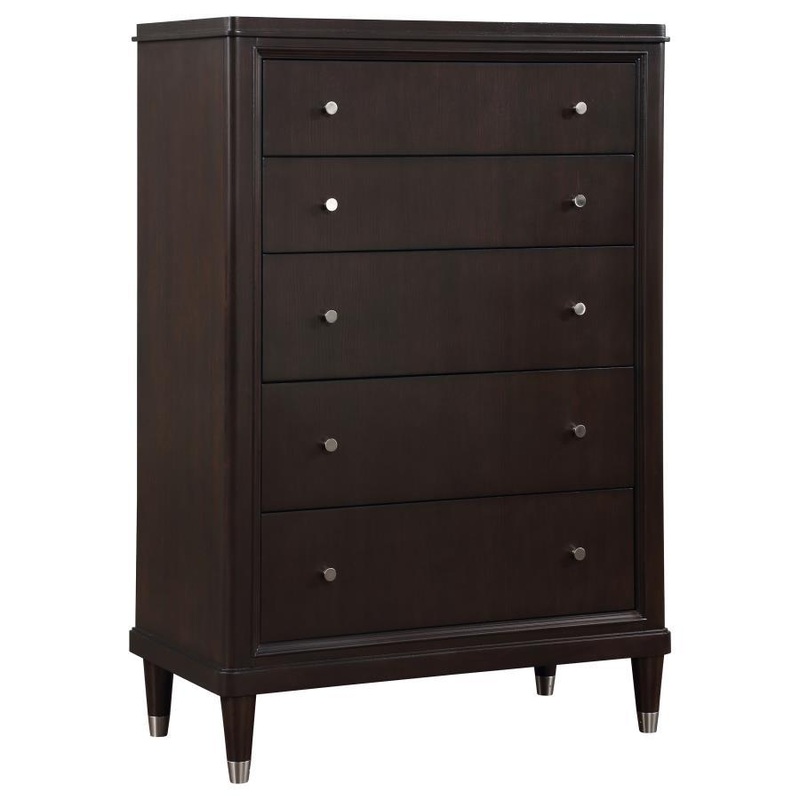 Emberlyn – 5-Drawer Bedroom Chest – Brown