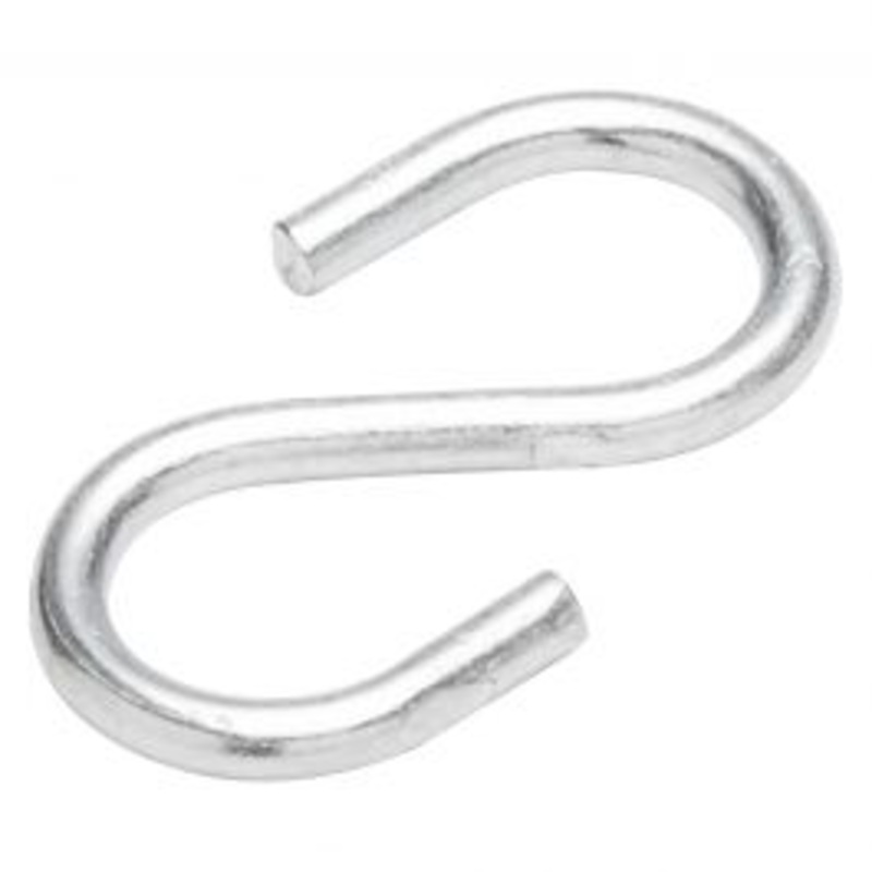 4PCS OPEN S-HOOK D.1.8X 3.5 MM ARGE