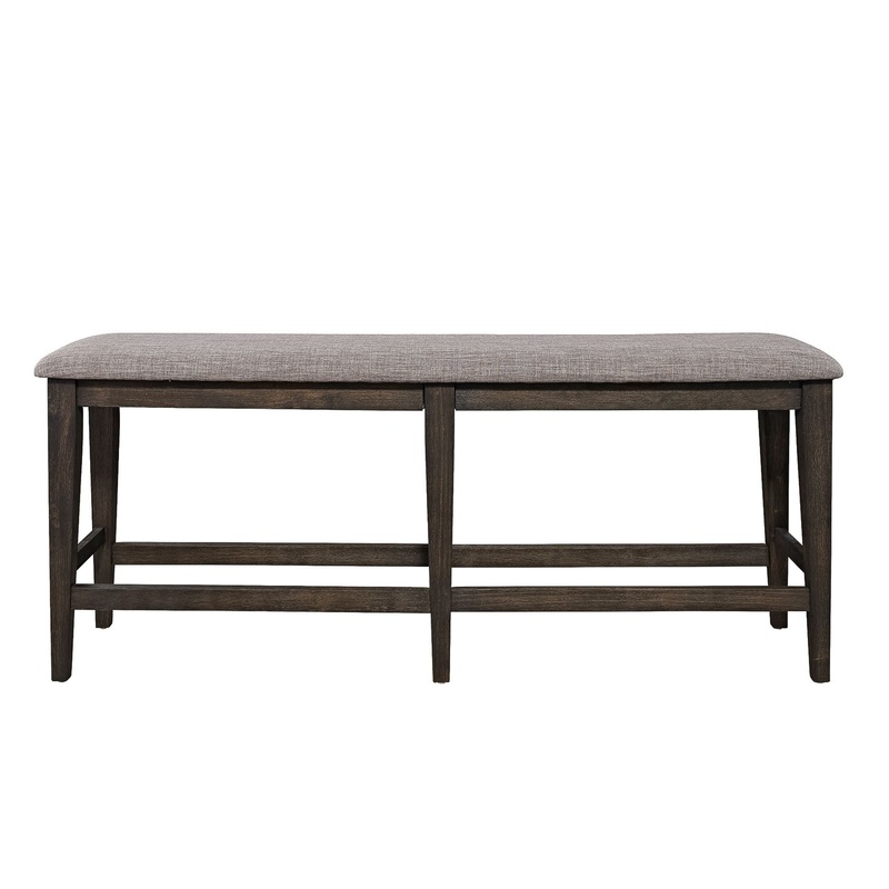 Double Bridge – Counter Bench – Dark Brown