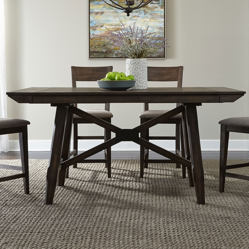 Double Bridge – Gathering Table – Dark Brown