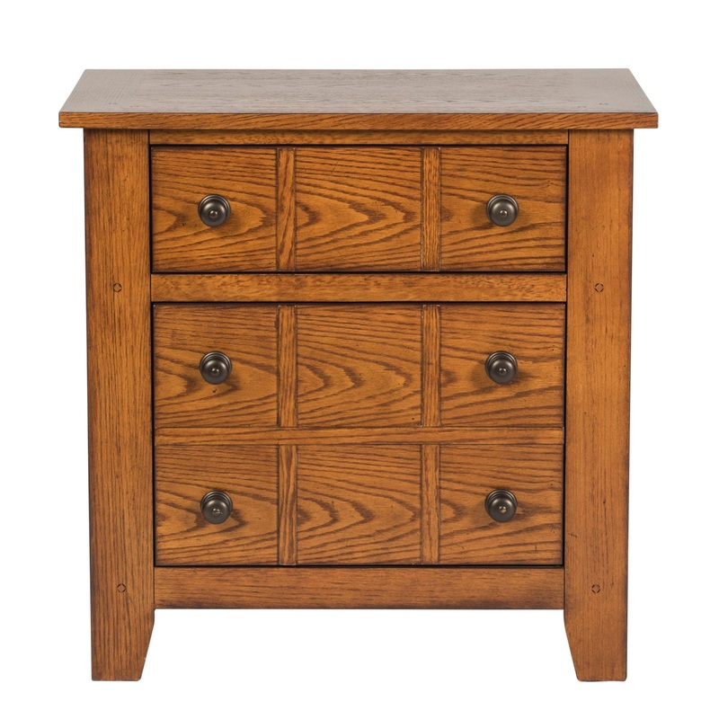 Grandpas Cabin – Nightstand – Light Brown
