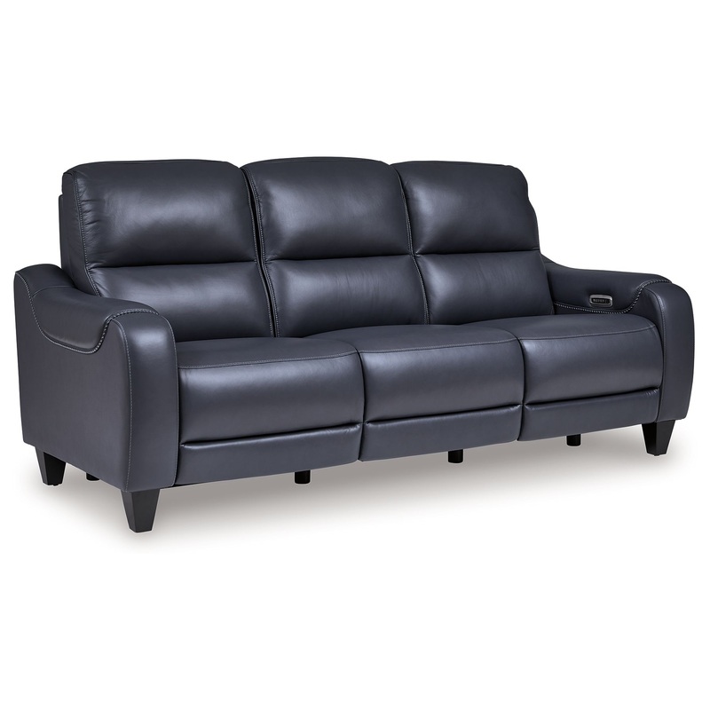 Mercomatic – Power Reclining Sofa With Adj Headrest