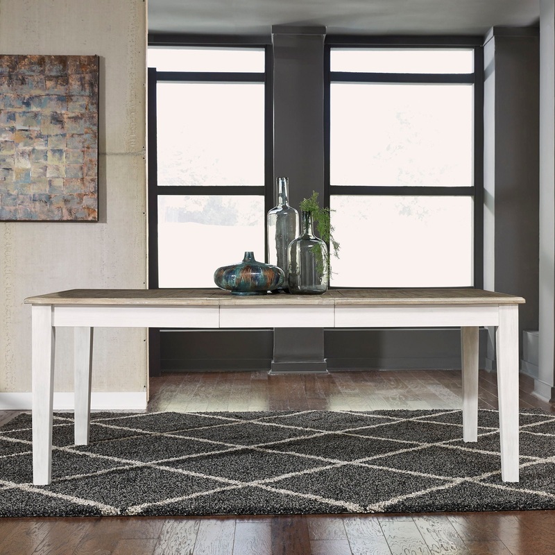 Summerville – Rectangular Leg Table – White