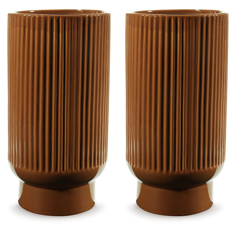 Avalyah – Medium Vase|Dark Brown|2 Pieces
