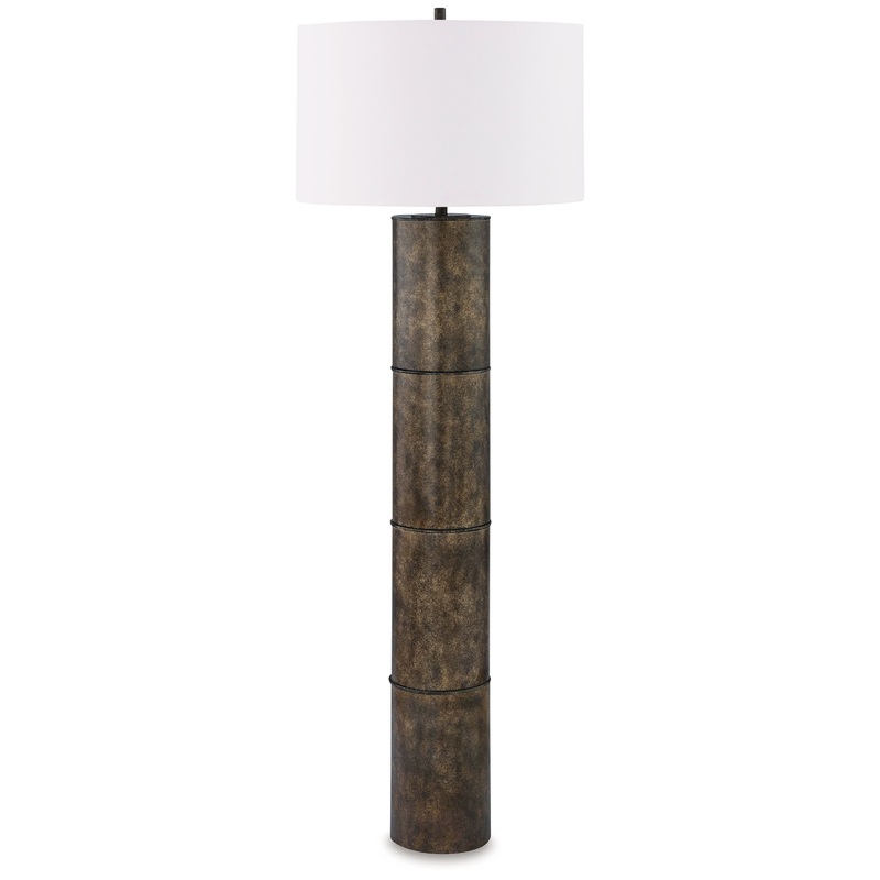 Jebson – Metal Floor Lamp – Dark Bronze Finish