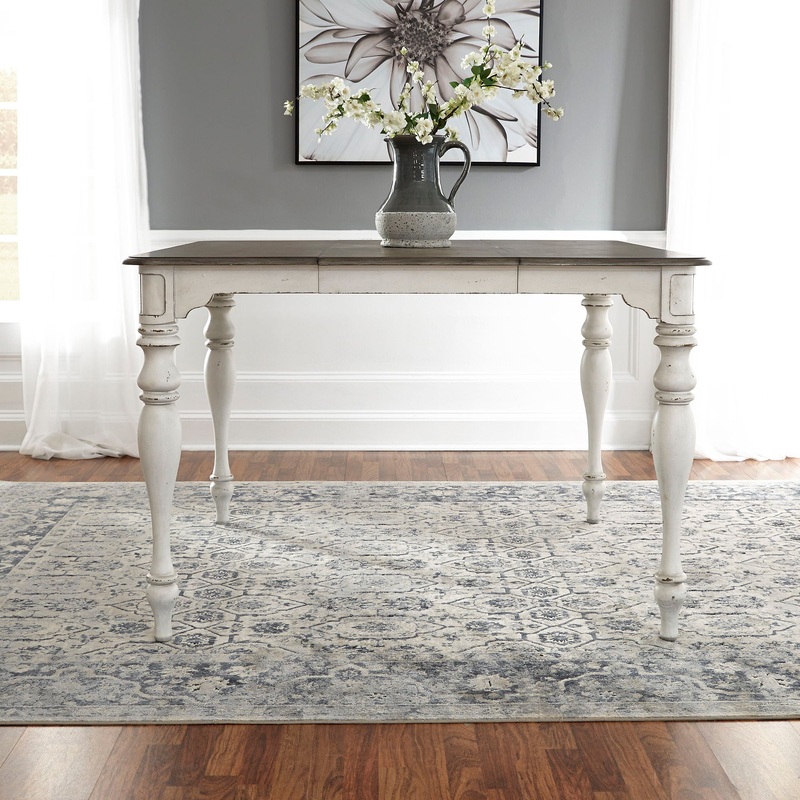 Magnolia Manor – Gathering Leg Table – White