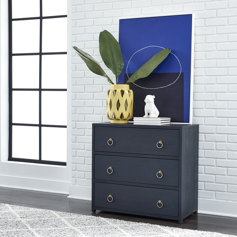 East End – Accent Cabinet|Blue|White|Gray