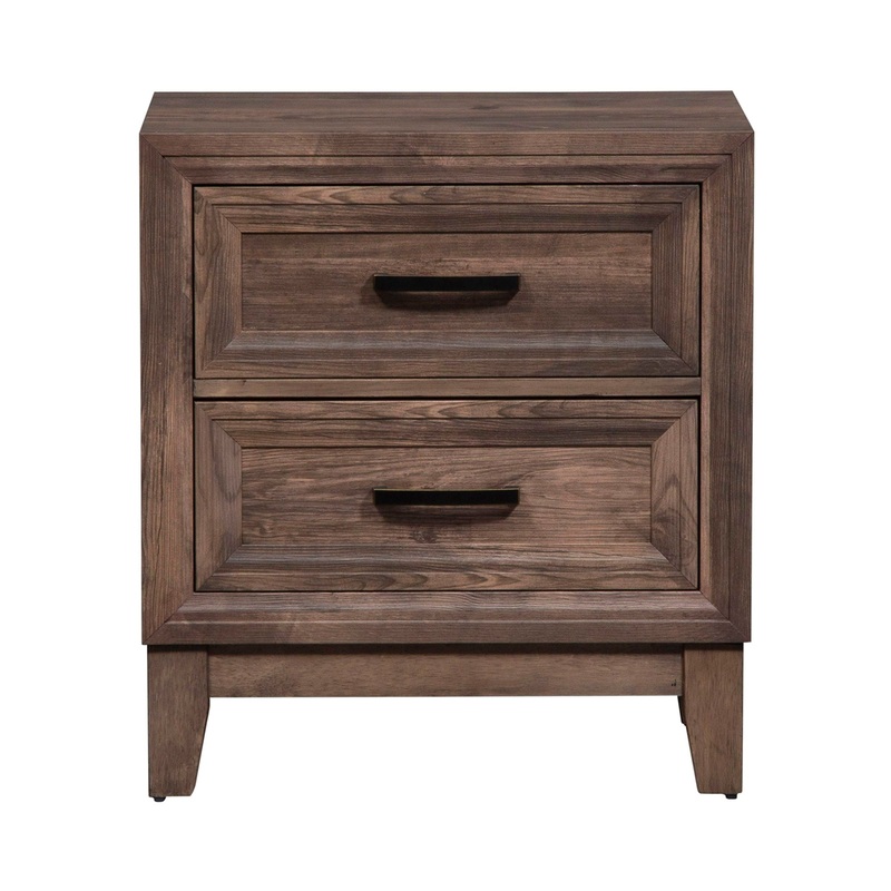 Ridgecrest – 2 Drawer Nightstand – Light Brown