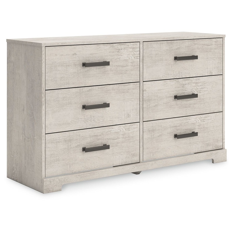 Shawburn – Six Drawer Dresser – Gray