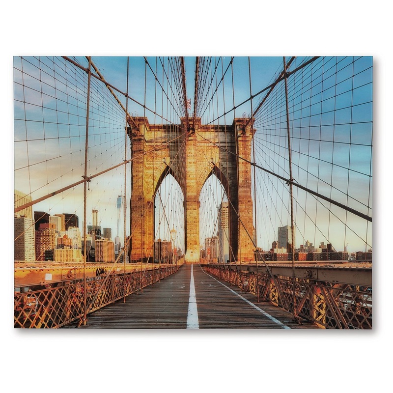 Shayward – Wall Art – Blue / Amber