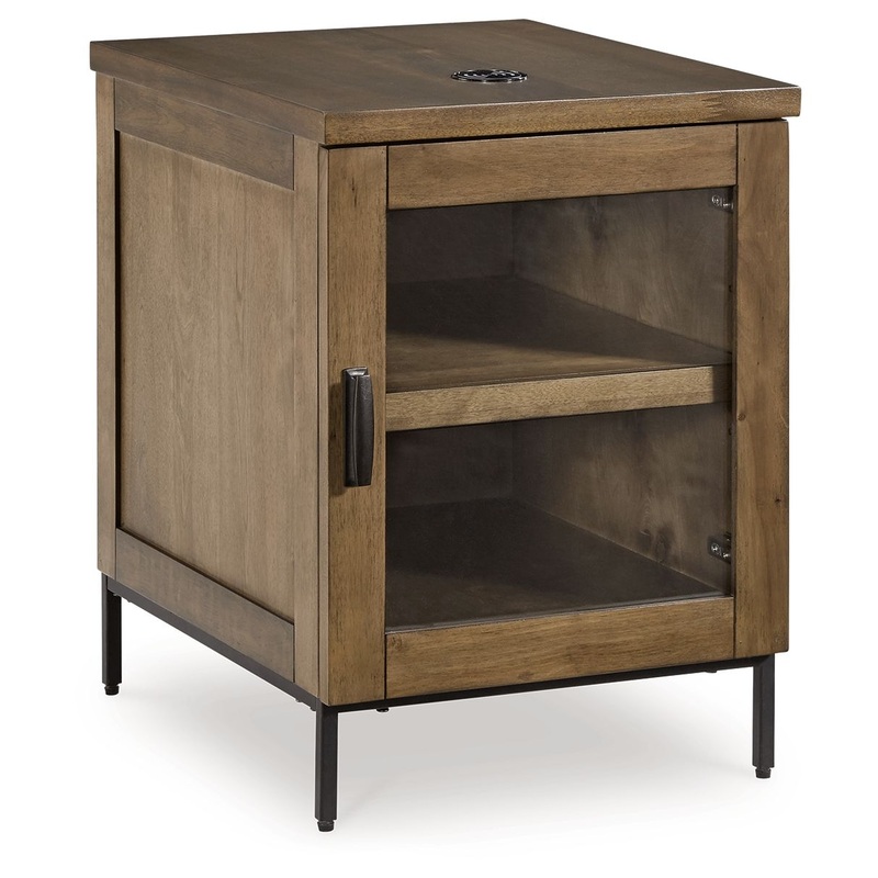 Torlanta – Chair Side End Table – Brown