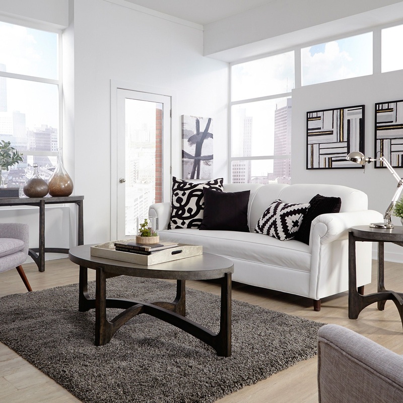 Cascade – Table Set|Dark Brown|1 Cocktail, 2 End Tables|1 Round Cocktail, 2 End Tables