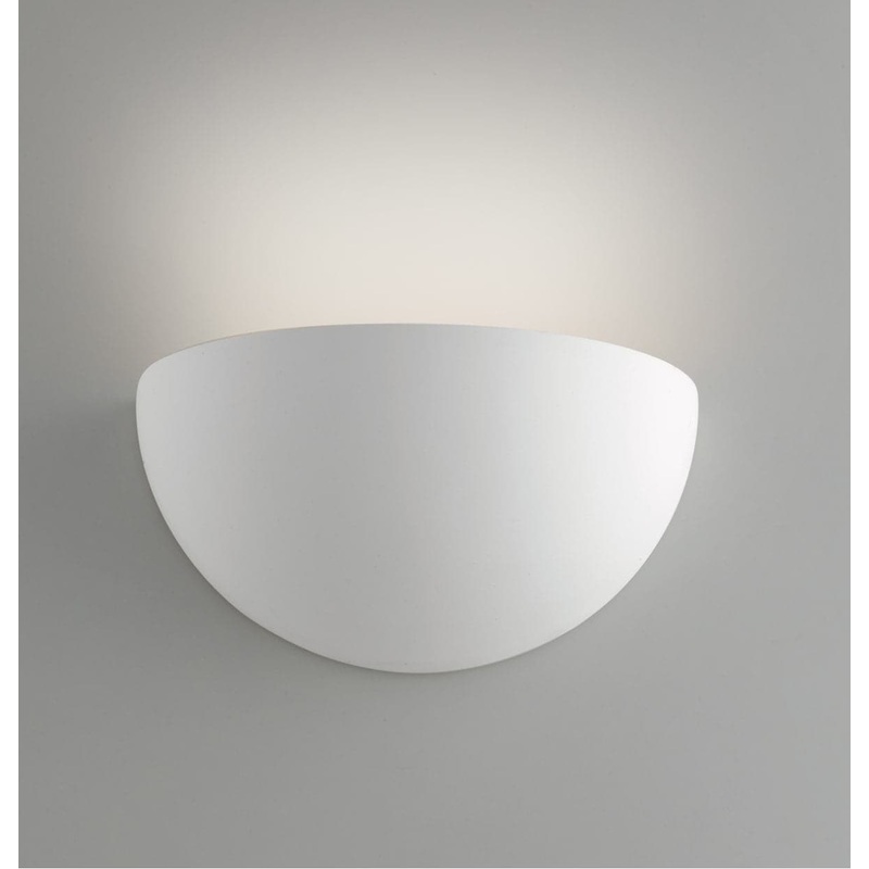 MORITZ WALL LIGHT PLASTER WHITE D25X12.5X12.5CM E27=28W