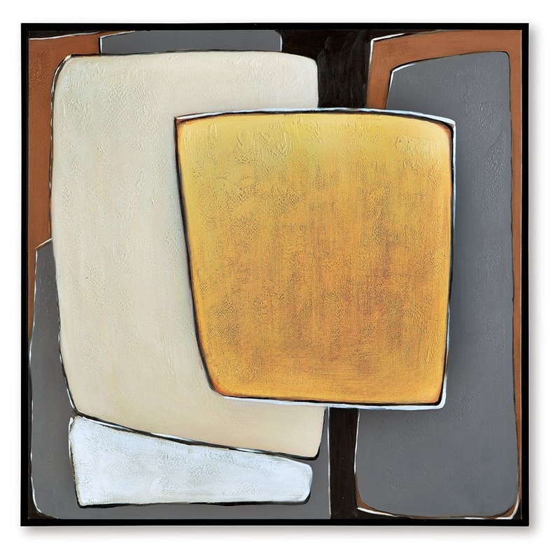 Actman – Wall Art – Cream / Brown / Gray