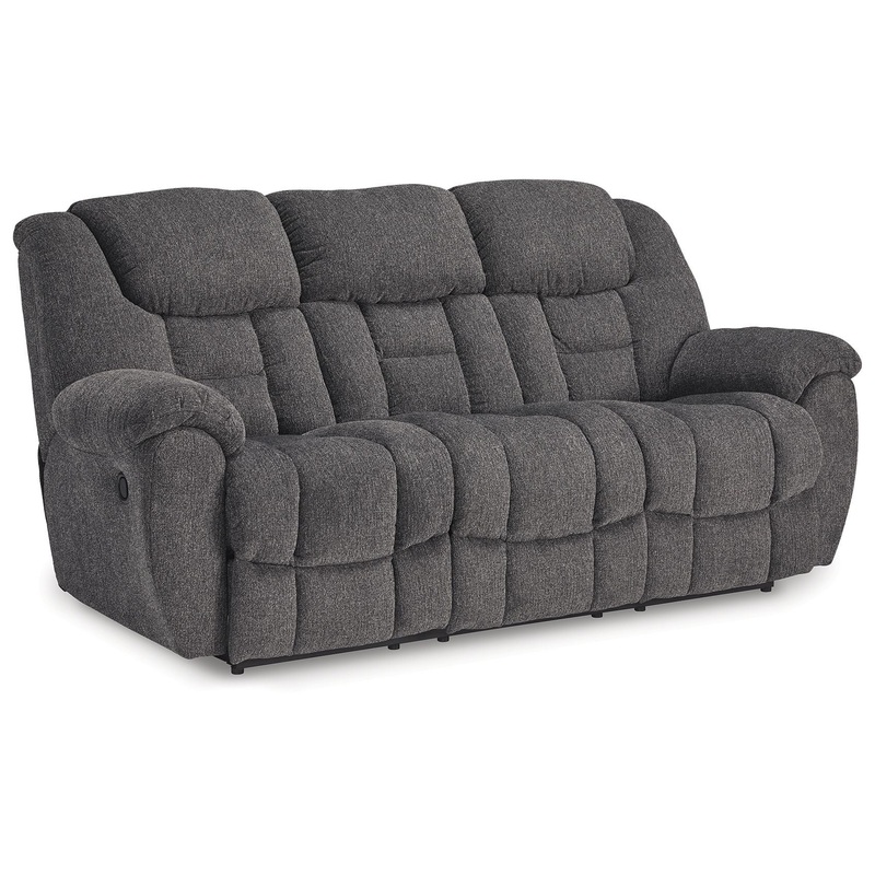 Foreside – Reclining Sofa – Charcoal