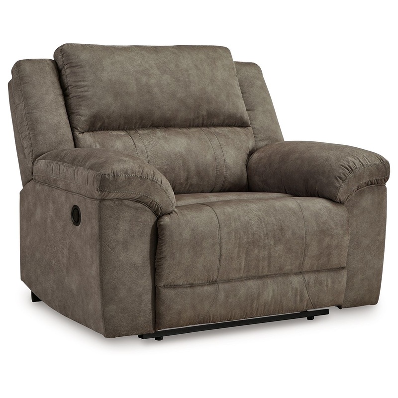 Laresview – Zero Wall Wide Seat Recliner – Fossil