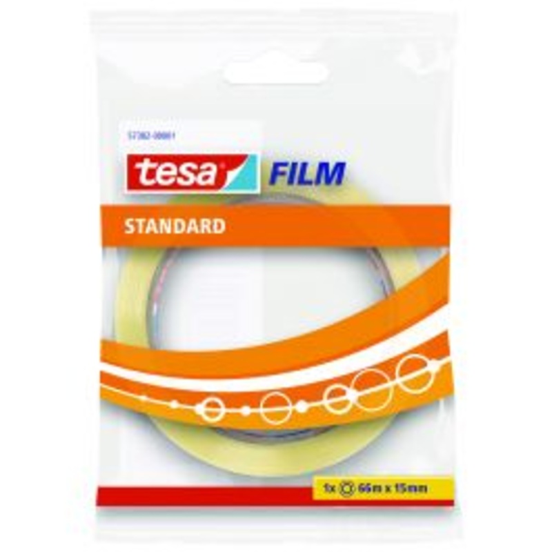 TRANSPARENT ADHESIVE TAPE 15MMX66 MT