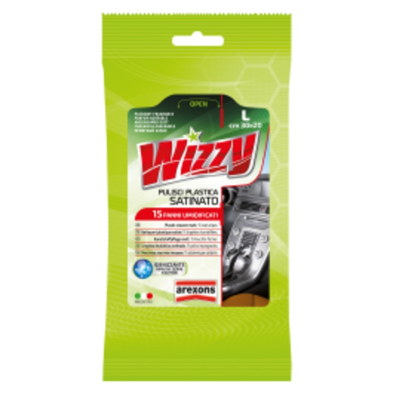 WIZZY SATIN PLASTIC CLEANING CLOTH