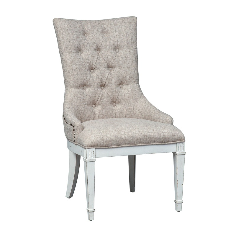 Abbey Park – Hostess Chair – White
